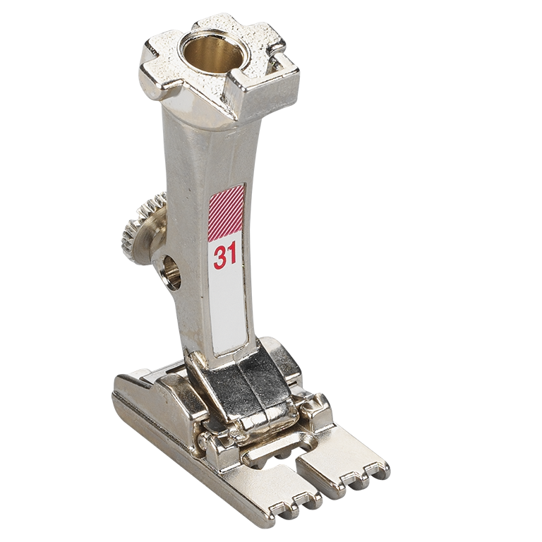 #31 Pied à passepoil avec 5 rainures #31 Pied à passepoil avec 5 rainures