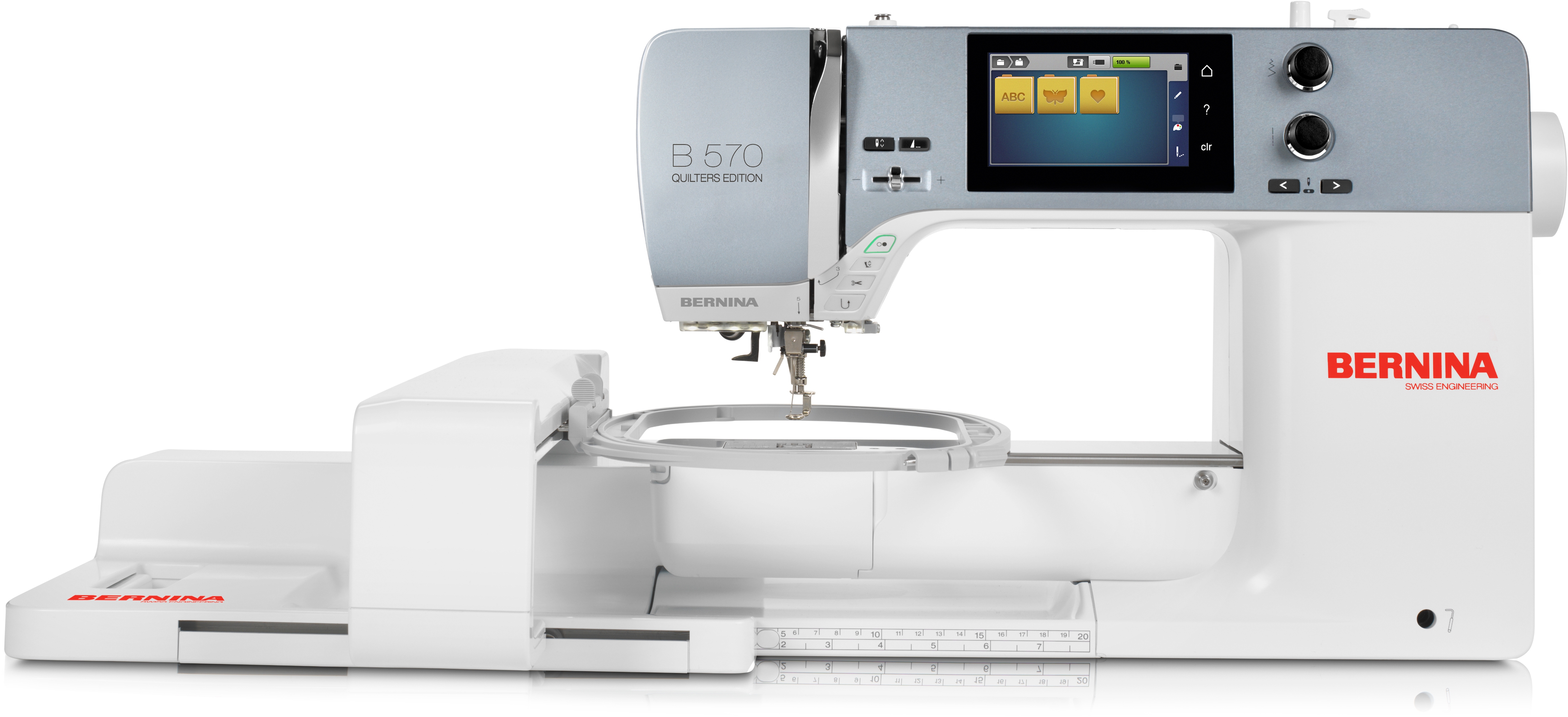 BERNINA 570 QE mit Stickmodul