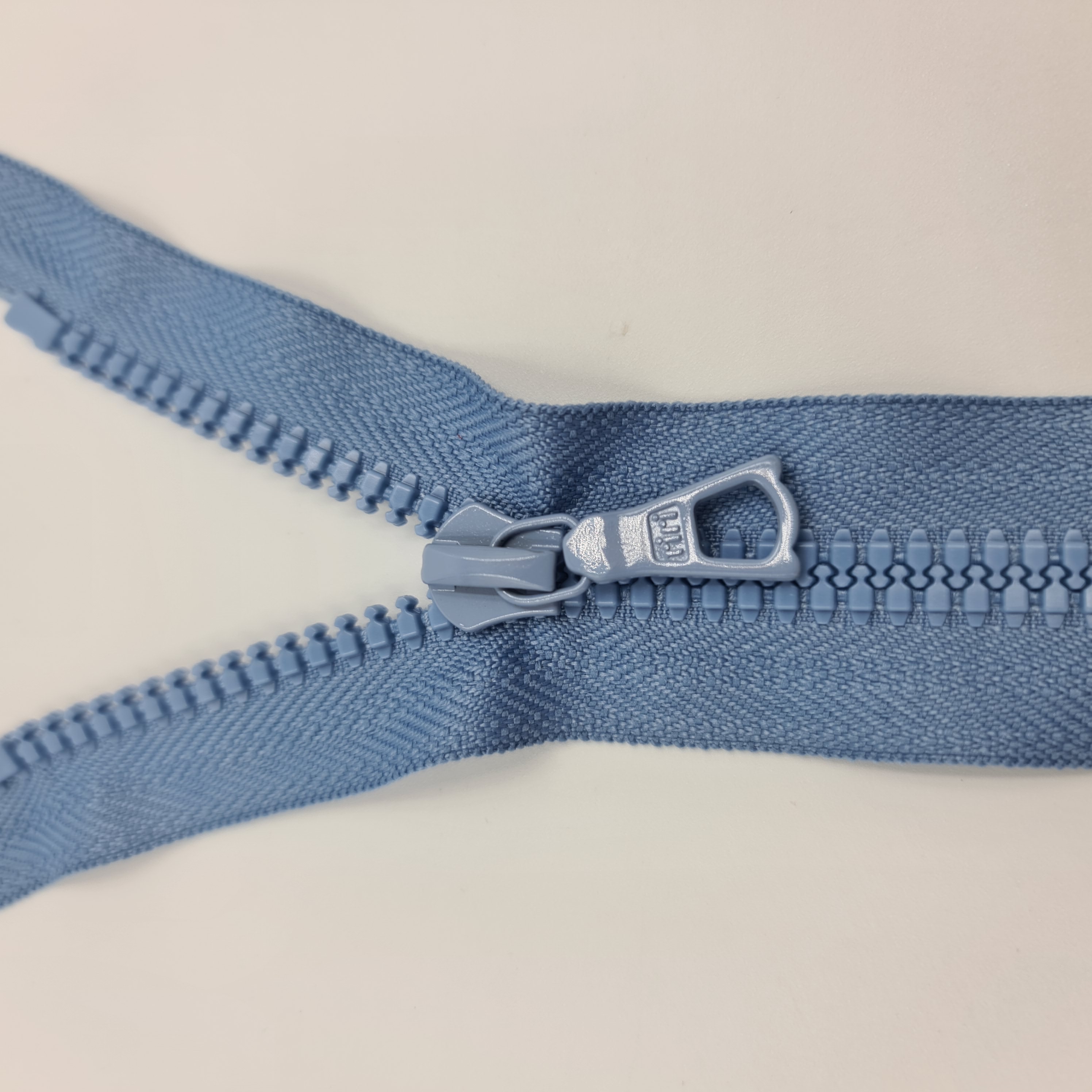 riri Reissverschluss Decor 6 teilbar Hellblau