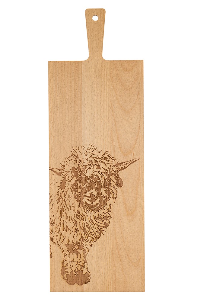 Holzschneidebrett Schwarznasenschaf