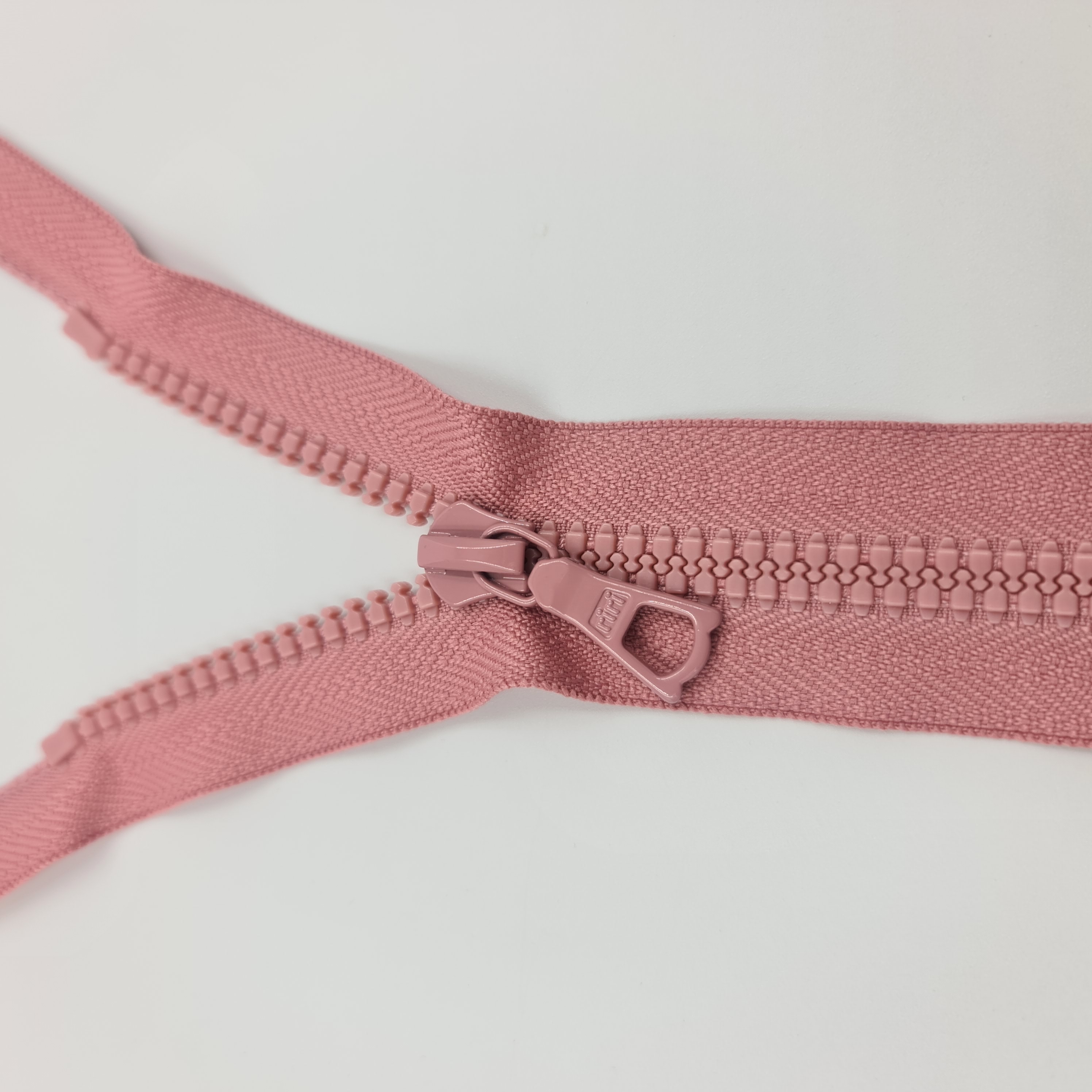 riri Reissverschluss Decor 6 teilbar Rosa