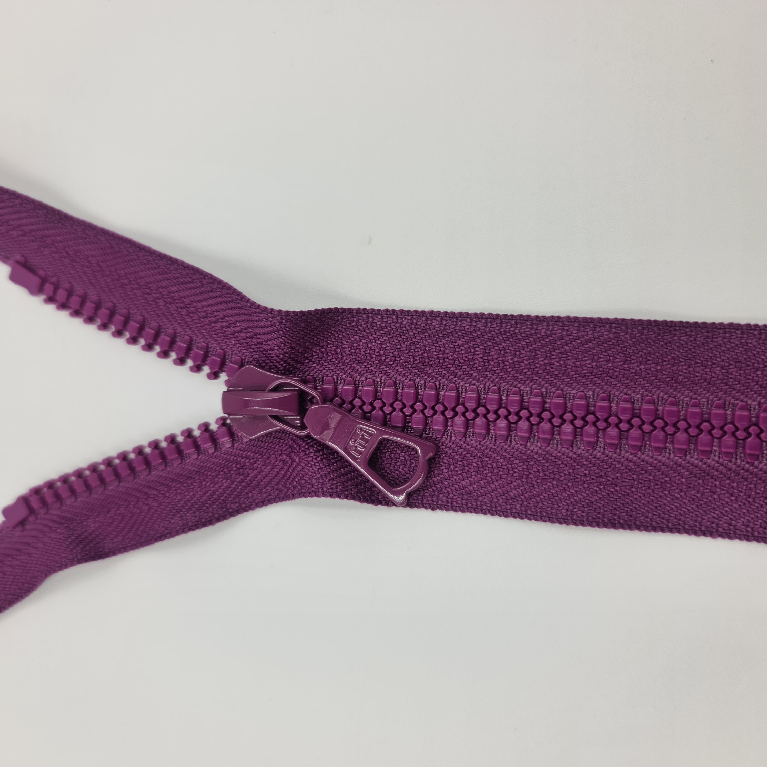 riri Reissverschluss Decor 6 teilbar Beere