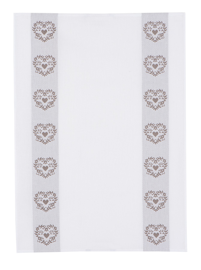 Küchentuch mit Stil: Halbleinen-Zwirn (55% Baumwolle / 45% Leinen) im Fokus