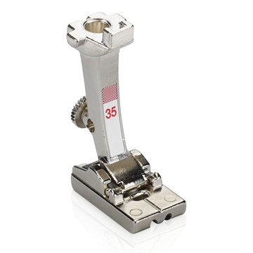 BERNINA-Reissverschlussfuss-35 BERNINA Reissverschlussfuss für nahtverdeckte Reissverschlüsse #35