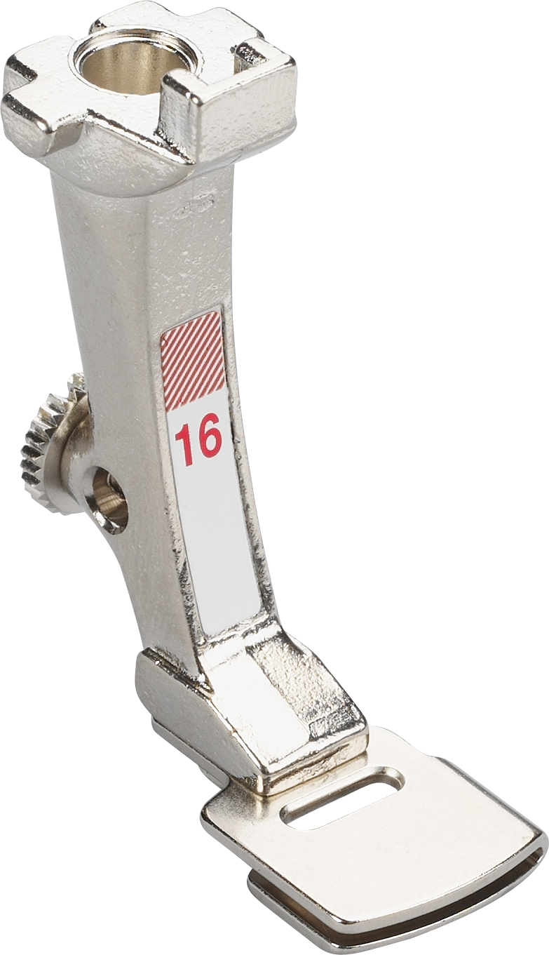 #16 Narrow ruffling foot (5.5 mm)