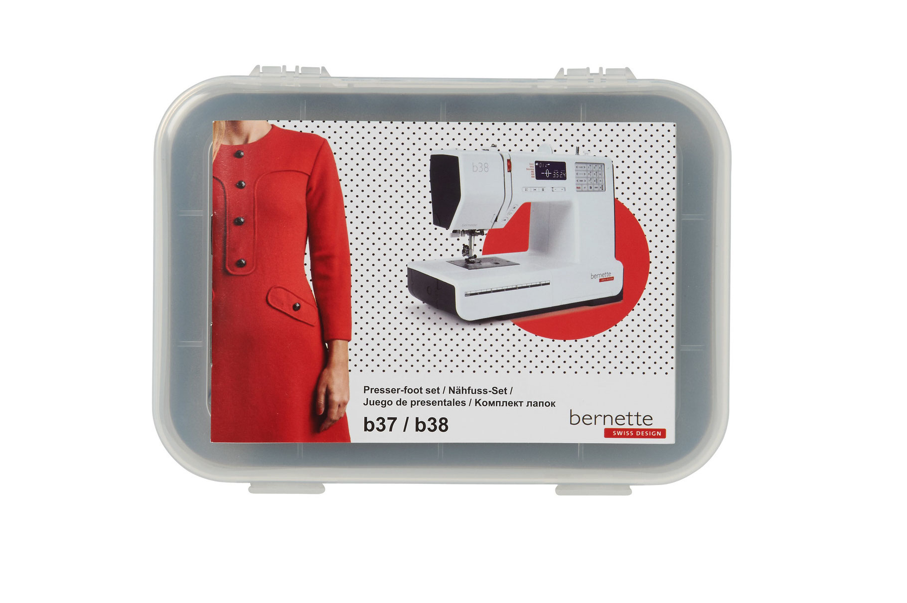 bernette Nähfuss Set b37 / b38