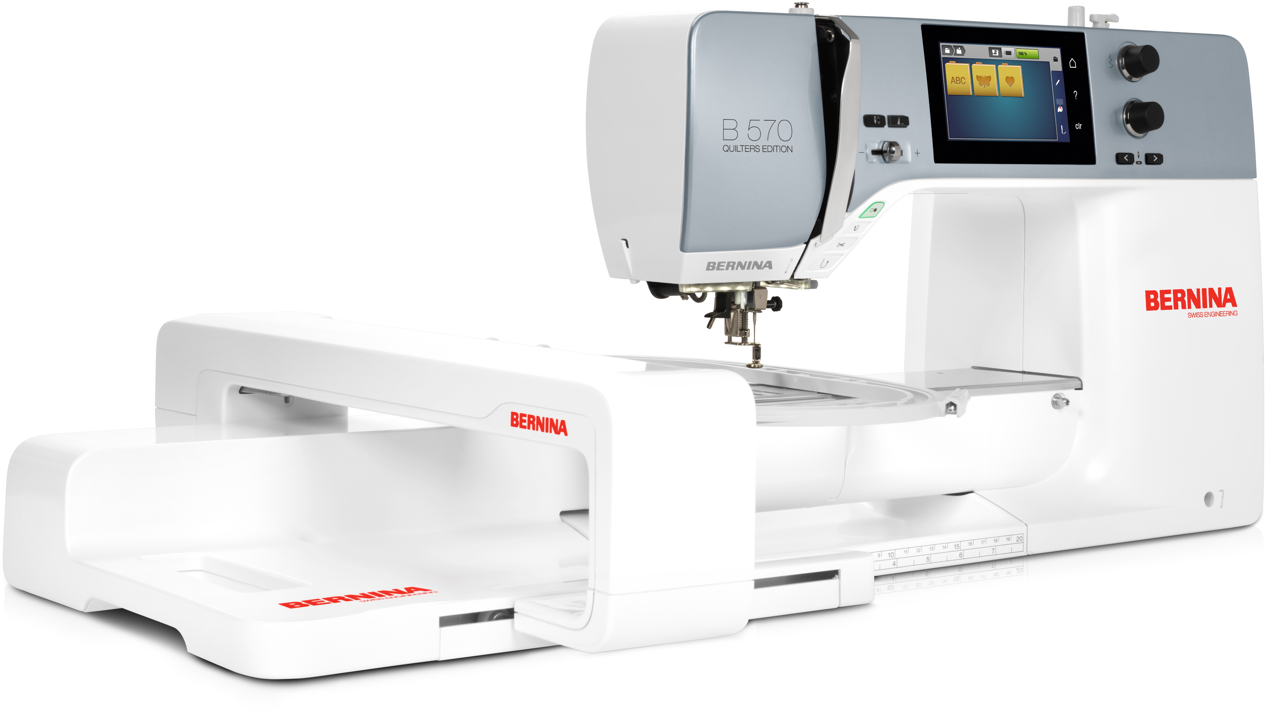 BERNINA 570 QE mit Stickmodul