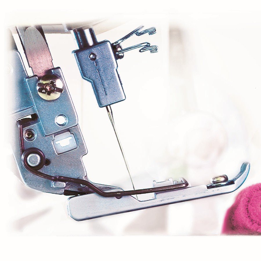 Support de pied-de-biche avec semelle standard Overlock 1150MDA/1200MDA/1300MDC Support de pied-de-biche avec semelle standard Overlock 1150MDA/1200MDA/1300MDC