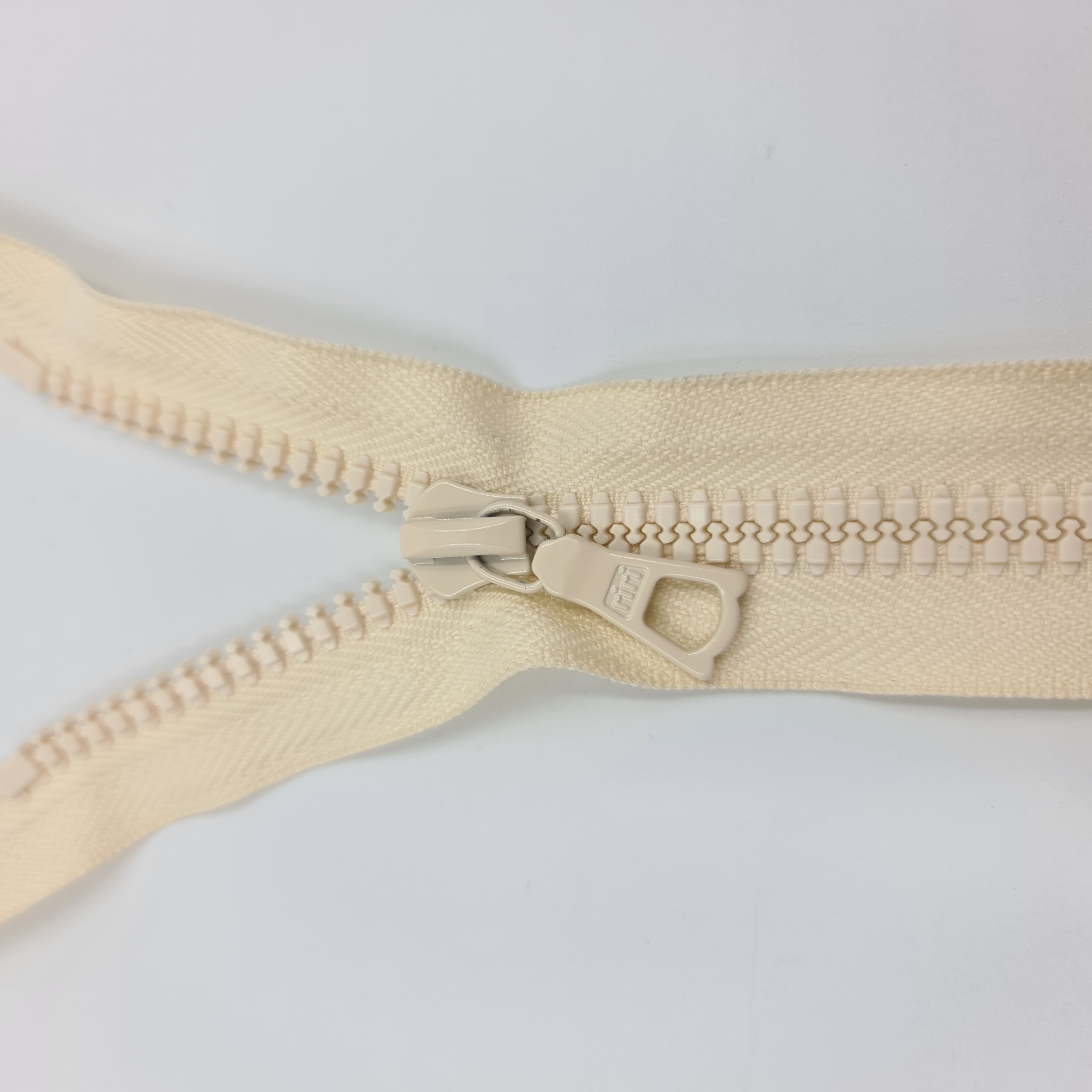 riri Reissverschluss Decor 6 teilbar Ecru