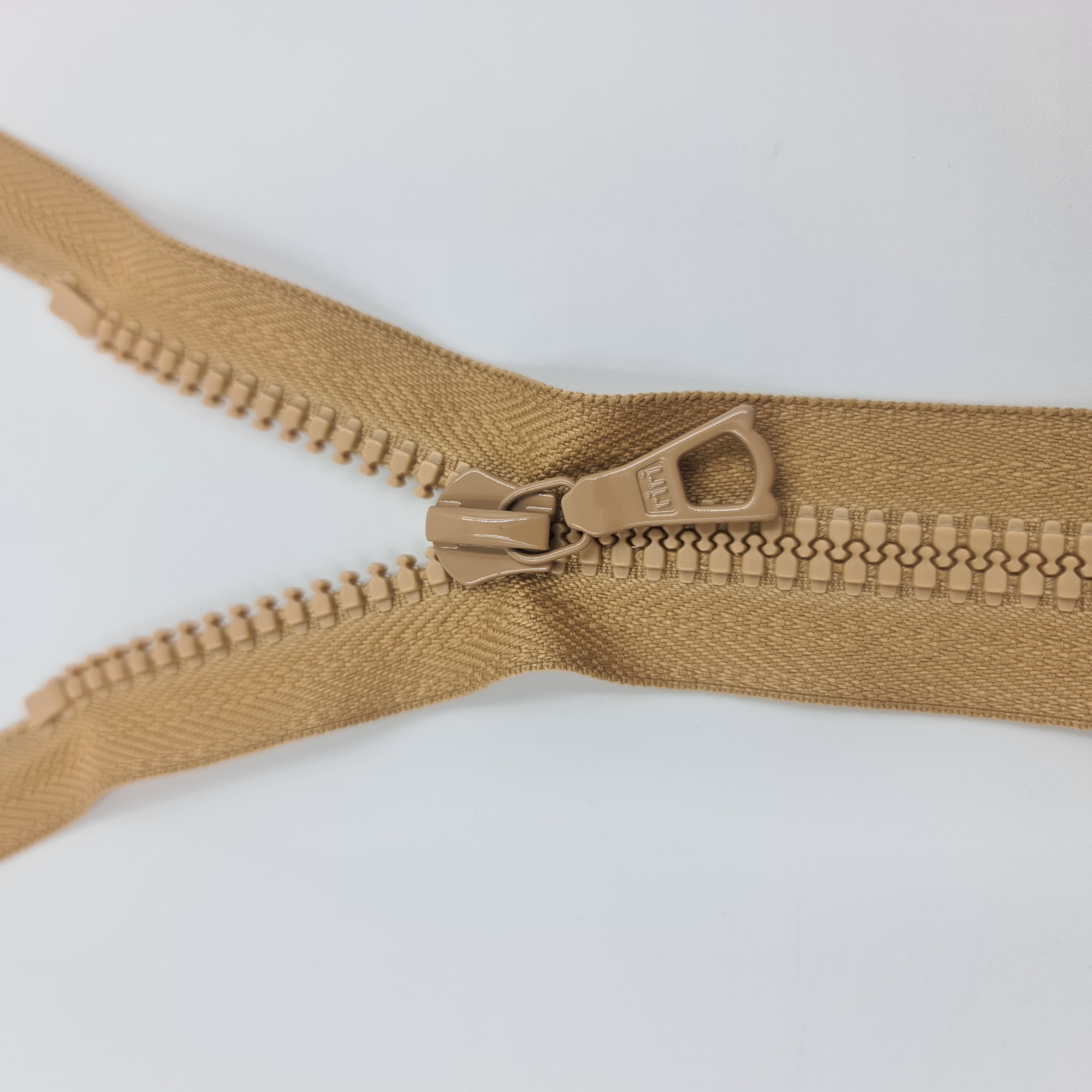 riri Reissverschluss Decor 6 teilbar Beige